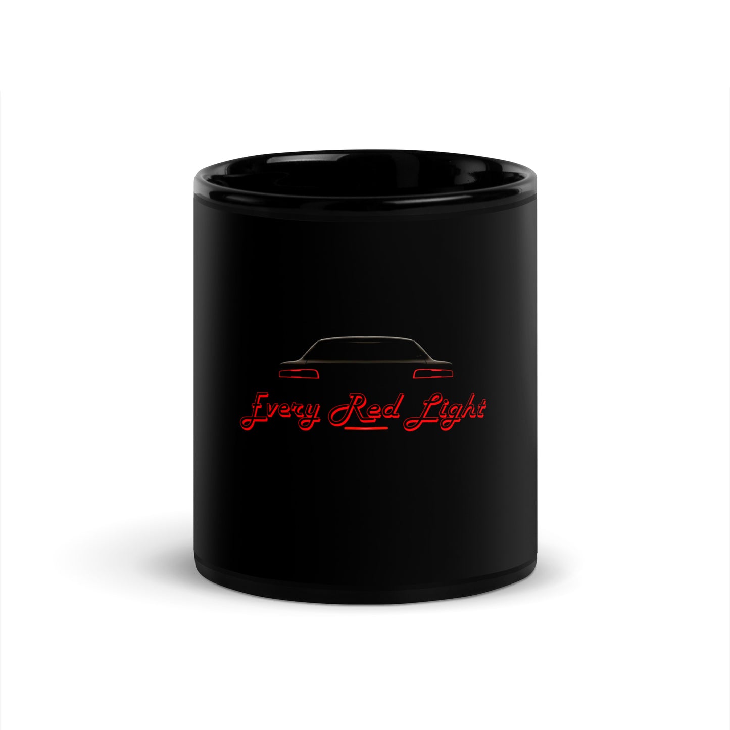 Every Red Light - Black Glossy Mug