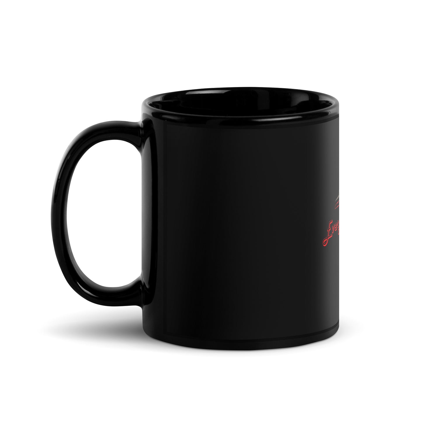 Every Red Light - Black Glossy Mug